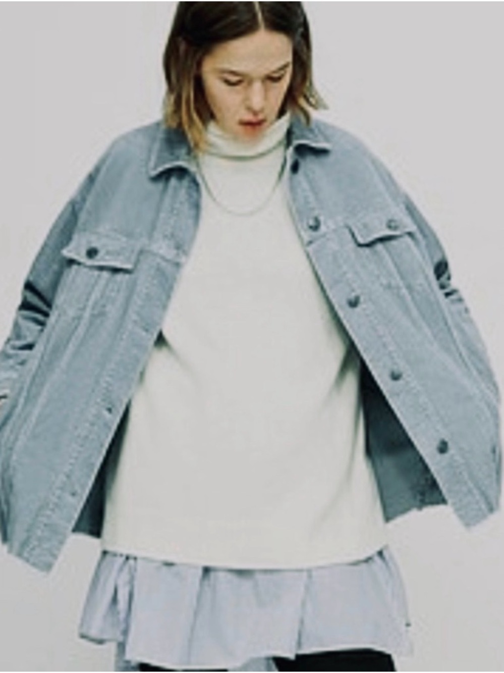 ZARA oversized corduroy shacket | XSmall